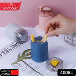 The Tidy Table automatic toothpick holder displaying its hygienic pop-up function.