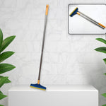 Demonstration of the 120-degree rotating floor cleaning brush on a tiled surface.