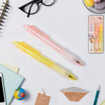 A sleek black smooth writing ball pen from CustoPen, highlighting its elegant design.