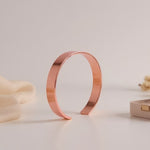 Elowen Grace cuff bracelet in rose gold plating