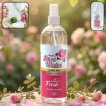 Refreshing rose water face mist for daily skincare