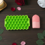 Face Icer Roller with honeycomb ice tray for skincare benefits