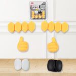 Durable wall hooks for towels, robes, and lightweight objects