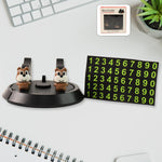 Sleek black car dashboard mount stand for smartphone
