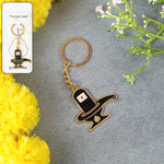 Mixed design keychain set featuring Shivling and Trishul