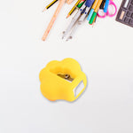 Dual-function sharpener and eraser combination for kids' stationery kit