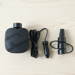 Vehicle air pump inflator kit ideal for travel use