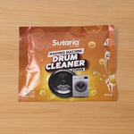 Washing machine drum cleaner powder eliminating germs and buildup