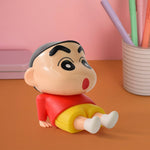 Side view of Shinchan Character Sitting Figurine collectible
