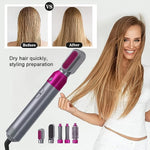 5 In 1 Hair Dryer Brush with Velva Curl attachment for curling hair