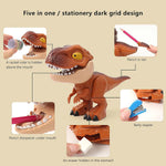 5-in-1 dinosaur stationery kid’s set with essential school supplies