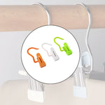 Hanging hook clip holding cloth securely using strong grip mechanism