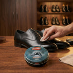 Maxwax leather shoe polish cream black for shine and nourishment