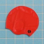 Hydrodynamic design detail of silicone swim cap
