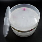 Detailed view of the Sprout Maker 4 Layer's drainage system, promoting optimal growth.
