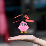 Close-up of the Neon Feather RC Flyer flying toy wings