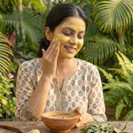 Herbal hair care powder blend of mixed herbs for skin and hair