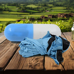 The sturdy canopy of the windproof 5-Fold Umbrella, showcasing its durable construction.