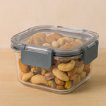 Apex leakproof airtight food storage containers with clip lock lids