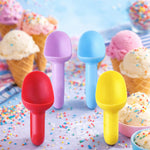Plastic ice cream scoop perfect for frozen desserts