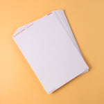 A4 self-adhesive label sheets showing 24 printable stickers per sheet