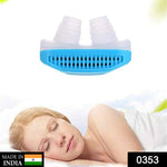 Ergonomic Anti-Snoring Nose Clip made of soft silicone for comfortable sleep.