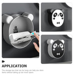 Compact Panda Soap Box organizing bathroom essentials