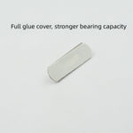 Versatile stainless steel hooks organizing items in a modern bathroom.