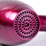 Hair dryer featuring hook design for easy storage and space saving