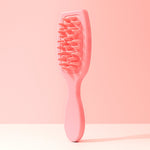 Silicone scalp massager shampoo brush with soft silicone bristles for deep cleansing