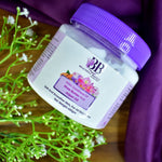 A dollop of nourishing Shea Butter Body Cream on skin.