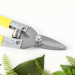 Sharp stainless steel blades of precision micro garden snip for clean cuts