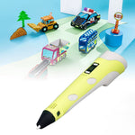 Side view of the Mind Craze 3D Printing Pen, highlighting its comfortable design.