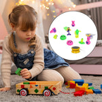 The complete 20-piece kids toy set showcasing the range of play items.