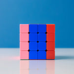4x4 Magic Speed Cube with smooth rotation and bright multicolor tiles