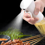 Fine mist nozzle of the glass oil dispenser for even coverage.