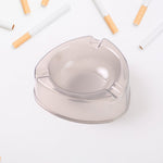 Oblivion crystal look plastic ashtray in vibrant colors