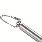 User holding the back scratcher, illustrating its comfortable size and grip.