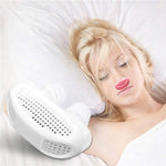 Comfortable anti-snoring nose clip showcasing its soft, flexible material.