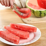 The Quickslice 3-in-1 watermelon slicer tool displayed on a clean white background.