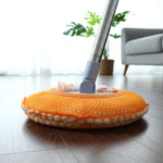 Close-up of microfiber mop head showing detailed texture for effective cleaning