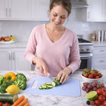 Smooth surface fruit chopping board from the cutting board set