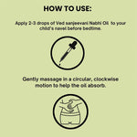 Glass dropper bottle of Nabhi Oil for joint stiffness and swelling