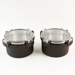 Rustic kitchen storage jars with secure clip-lock airtight lids and modern design