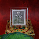 packaged silver-plated Lord Ganesha photo frame gift box