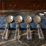 Tableware set of stainless steel dessert spoons for occasions