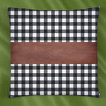 Two 19x12 inch pillow covers displayed neatly on a cozy bed.