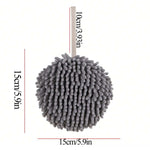 Microfiber hanging hand towel, ultra absorbent.
