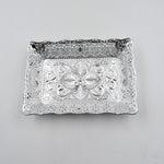 Decorative mukhwas serving tray beautifully arranged on a modern dining table.