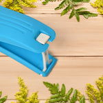 Side profile of the compact 2-in-1 vegetable cutter and peeler, showcasing its sleek design.